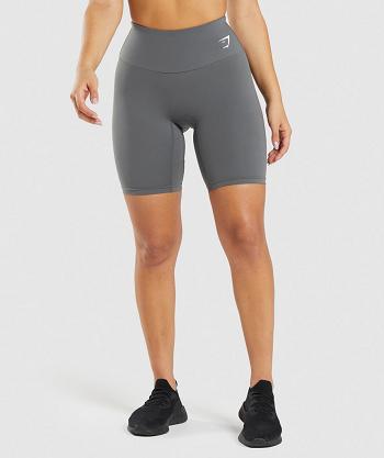 Pantalones Cortos Gymshark Entrenamiento Cycling Mujer Gris | CO 2680BEX